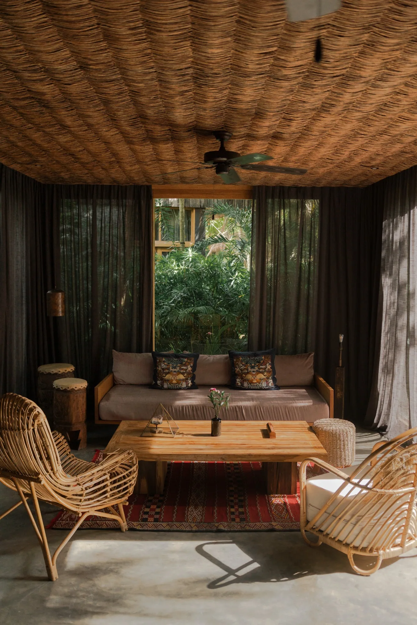 Be Tulum — Lounge in jungle