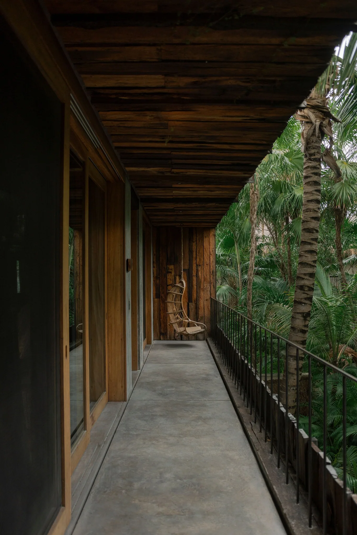 Be Tulum — Corridor in jungle