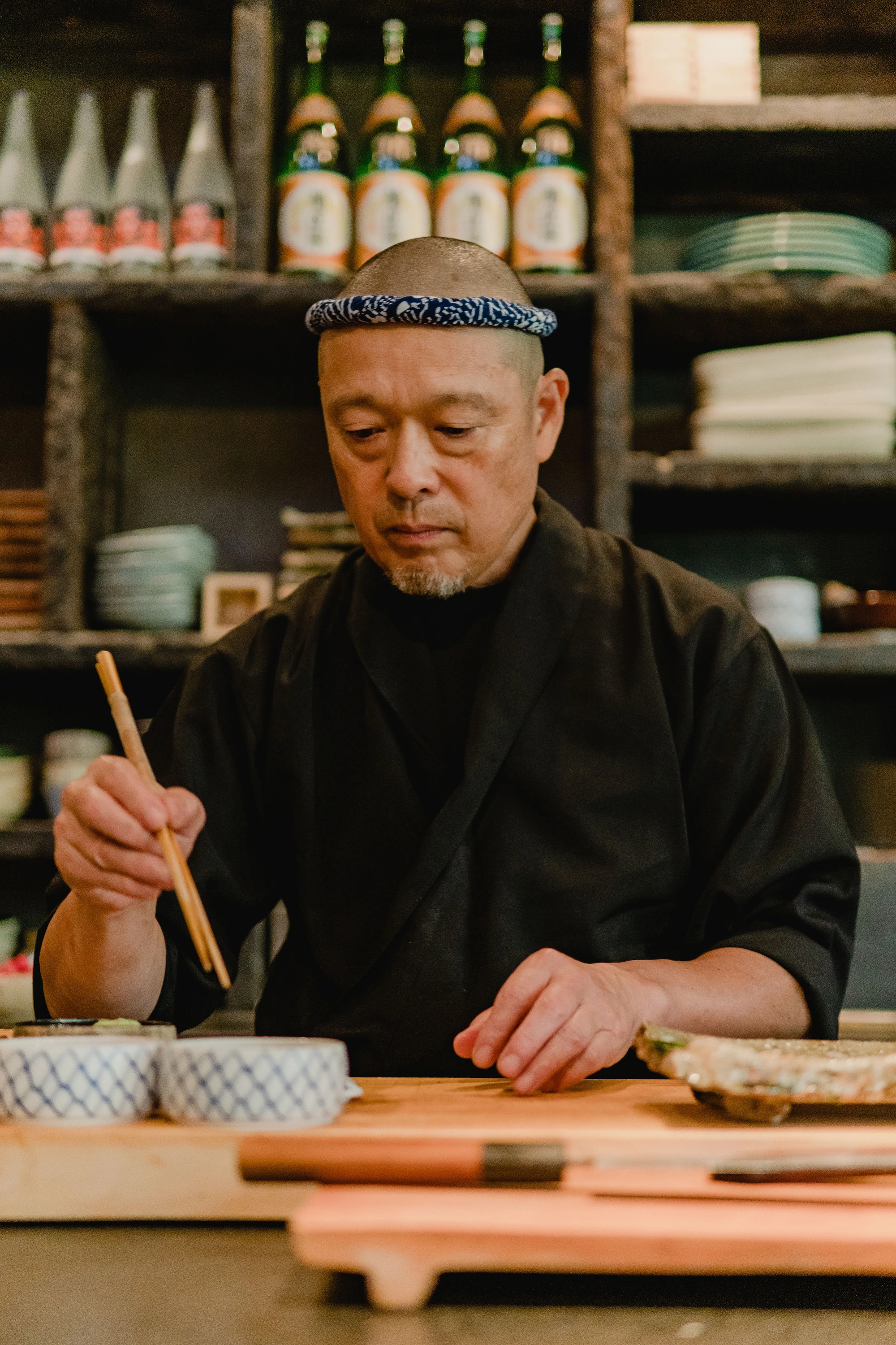Chef trabajando en Kuu Jū