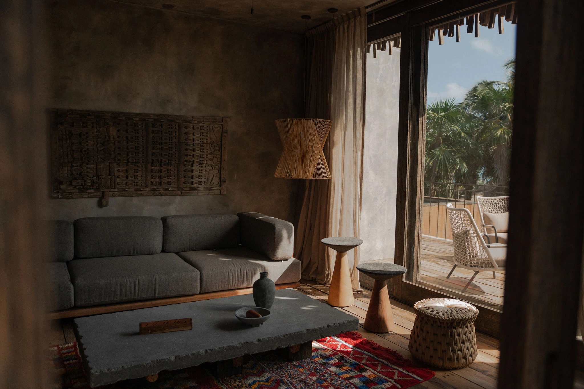 Interior de Nômade Tulum