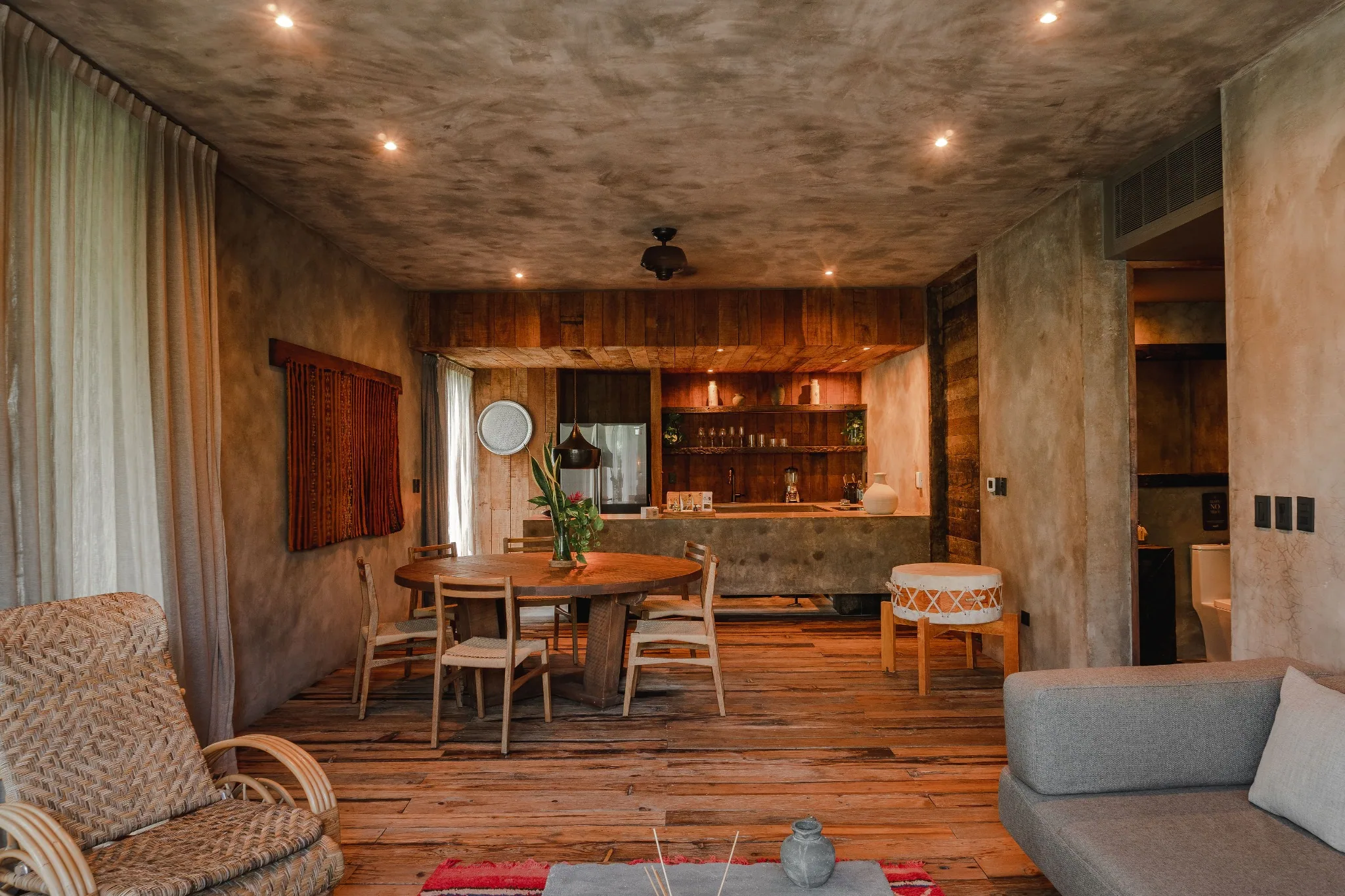 Nômade Tulum — Living dining