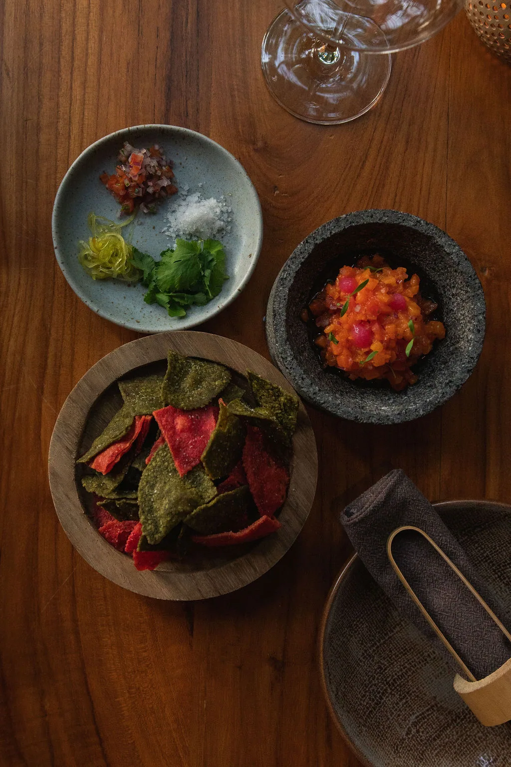 Ocumare — Tasting dish detail
